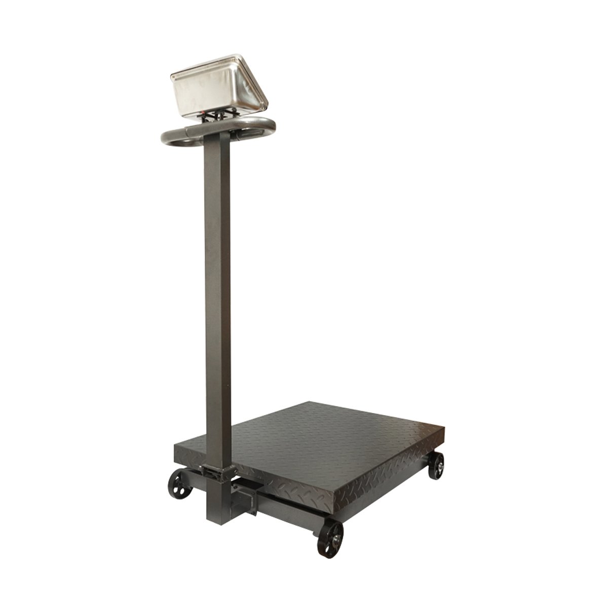 Cantar electronic de podea tip platforma 1500 Kg cu brat pliabil Breckner Germany